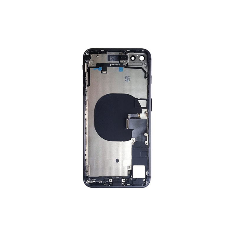 OEM Pulled iPhone 8 Housing (B Grade) with Small Parts Installed - Space Grey (with logo)