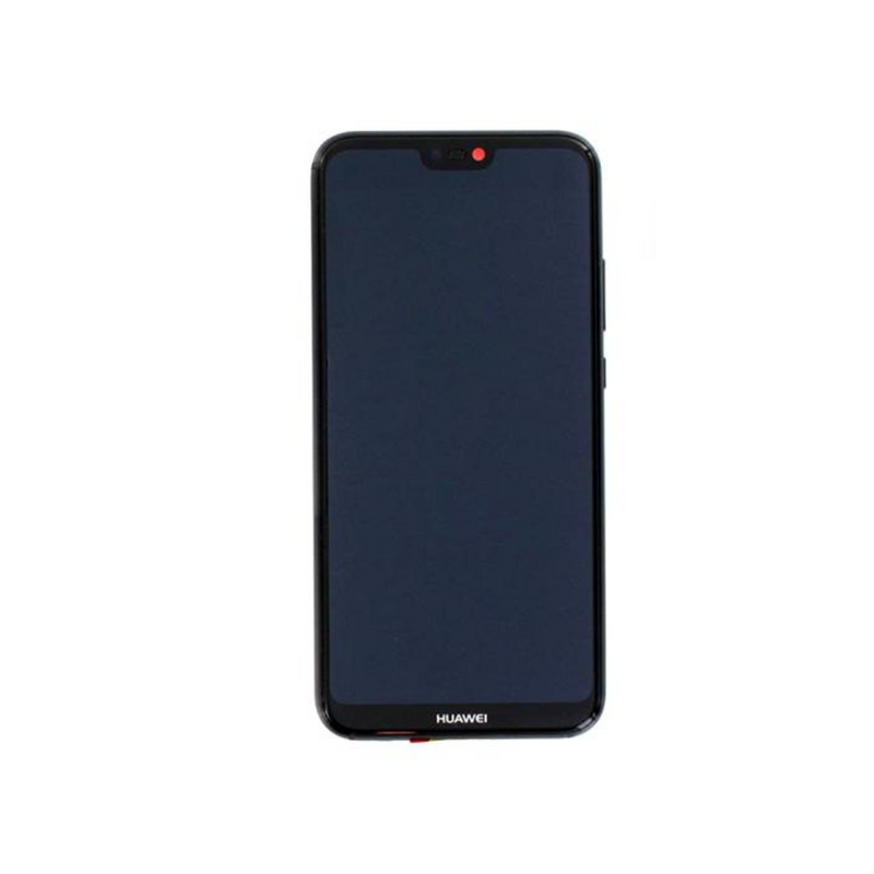 Huawei P20 LCD Assembly - Original with Frame (Black)